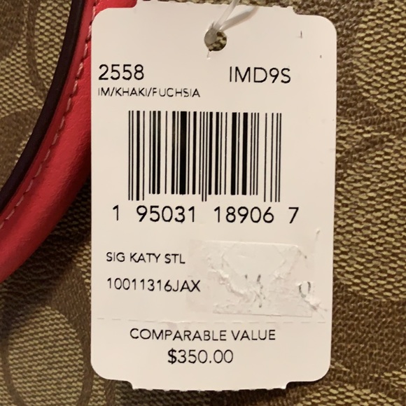 💯 %Authentic Coach Katy Satchel - Picture 6 of 9